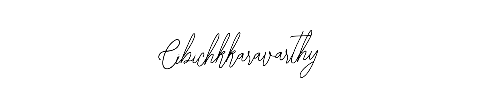 How to Draw Cibichkkaravarthy signature style? Bearetta-2O07w is a latest design signature styles for name Cibichkkaravarthy. Cibichkkaravarthy signature style 12 images and pictures png