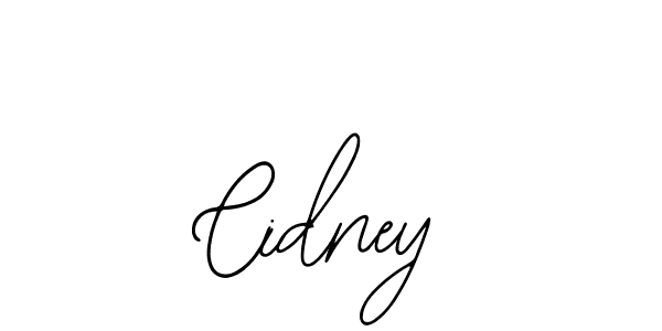 Make a beautiful signature design for name Cidney. With this signature (Bearetta-2O07w) style, you can create a handwritten signature for free. Cidney signature style 12 images and pictures png