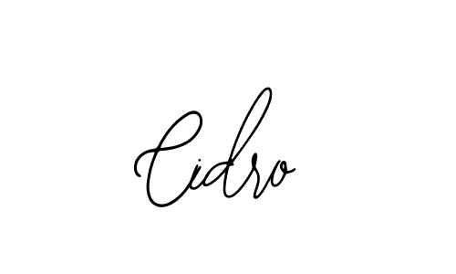 You should practise on your own different ways (Bearetta-2O07w) to write your name (Cidro) in signature. don't let someone else do it for you. Cidro signature style 12 images and pictures png