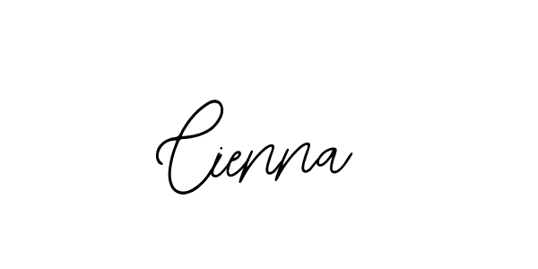 Use a signature maker to create a handwritten signature online. With this signature software, you can design (Bearetta-2O07w) your own signature for name Cienna. Cienna signature style 12 images and pictures png