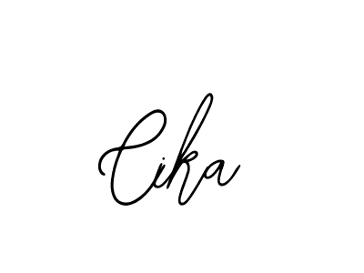 if you are searching for the best signature style for your name Cika. so please give up your signature search. here we have designed multiple signature styles  using Bearetta-2O07w. Cika signature style 12 images and pictures png