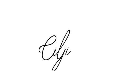 Design your own signature with our free online signature maker. With this signature software, you can create a handwritten (Bearetta-2O07w) signature for name Cilji. Cilji signature style 12 images and pictures png