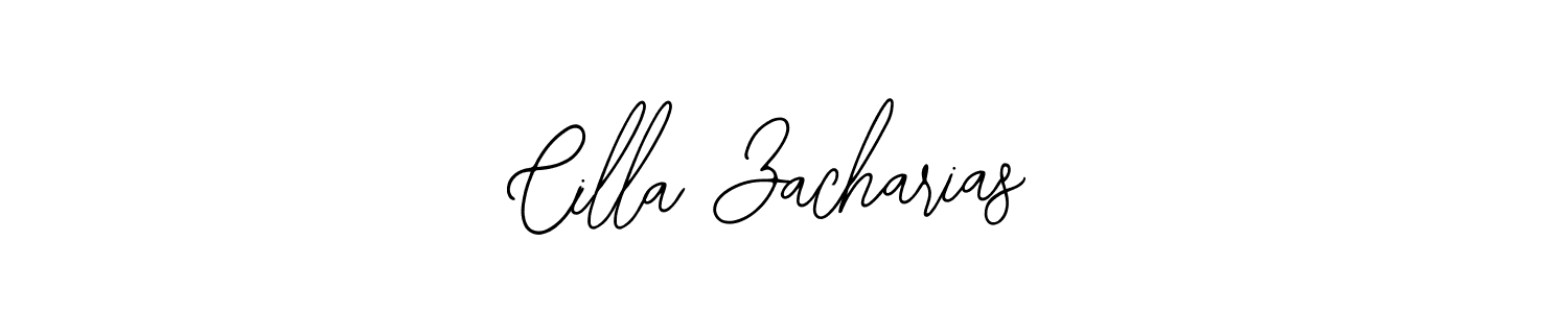 Make a short Cilla Zacharias signature style. Manage your documents anywhere anytime using Bearetta-2O07w. Create and add eSignatures, submit forms, share and send files easily. Cilla Zacharias signature style 12 images and pictures png