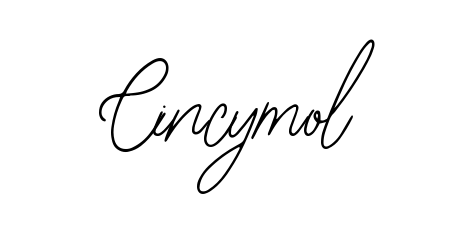 Create a personalized artistic stamp with Cincymol in Bearetta-2O07w font. Perfect for visual artists, designers, and influencers. Cincymol signature style 12 images and pictures png