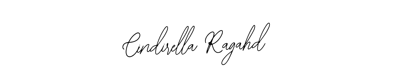 How to make Cindirella Ragahd name signature. Use Bearetta-2O07w style for creating short signs online. This is the latest handwritten sign. Cindirella Ragahd signature style 12 images and pictures png