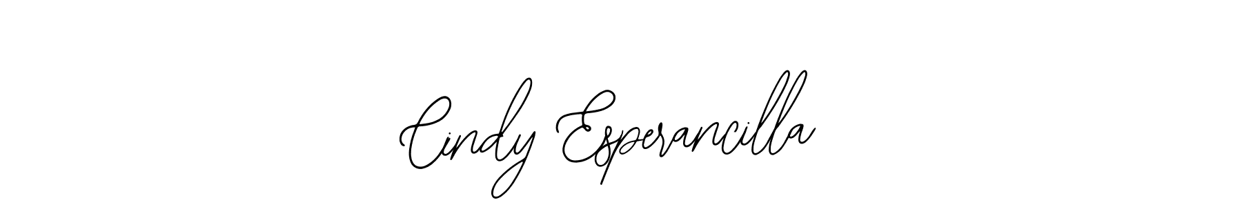 Bearetta-2O07w is a professional signature style that is perfect for those who want to add a touch of class to their signature. It is also a great choice for those who want to make their signature more unique. Get Cindy Esperancilla name to fancy signature for free. Cindy Esperancilla signature style 12 images and pictures png