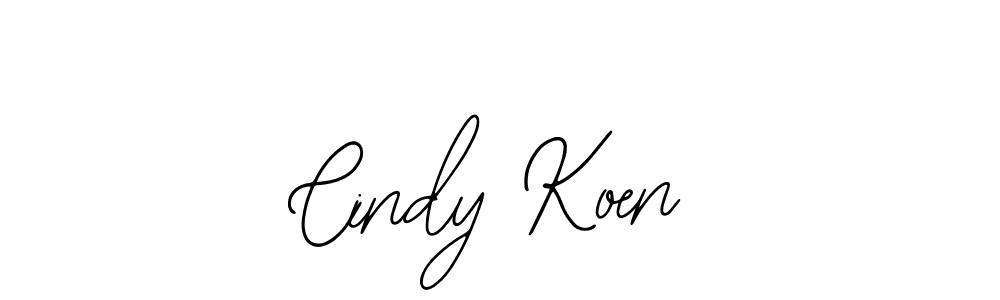 Make a beautiful signature design for name Cindy Koen. Use this online signature maker to create a handwritten signature for free. Cindy Koen signature style 12 images and pictures png