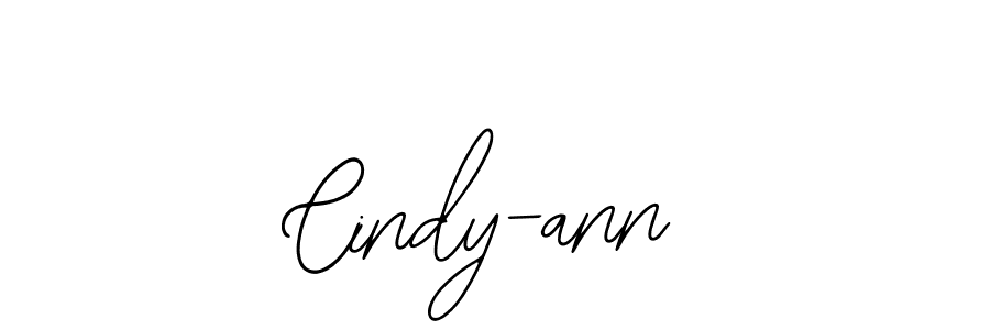 Design your own signature with our free online signature maker. With this signature software, you can create a handwritten (Bearetta-2O07w) signature for name Cindy-ann. Cindy-ann signature style 12 images and pictures png