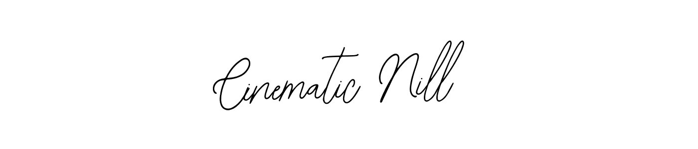 Similarly Bearetta-2O07w is the best handwritten signature design. Signature creator online .You can use it as an online autograph creator for name Cinematic Nill. Cinematic Nill signature style 12 images and pictures png