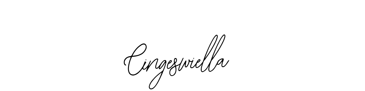 How to Draw Cingeswiella signature style? Bearetta-2O07w is a latest design signature styles for name Cingeswiella. Cingeswiella signature style 12 images and pictures png