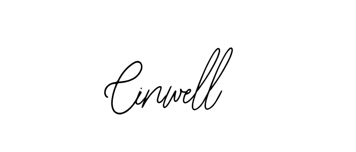 Cinwell stylish signature style. Best Handwritten Sign (Bearetta-2O07w) for my name. Handwritten Signature Collection Ideas for my name Cinwell. Cinwell signature style 12 images and pictures png