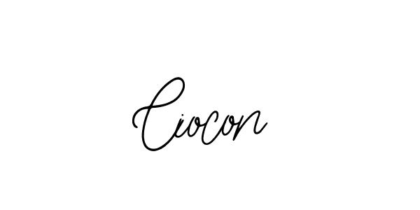 You can use this online signature creator to create a handwritten signature for the name Ciocon. This is the best online autograph maker. Ciocon signature style 12 images and pictures png