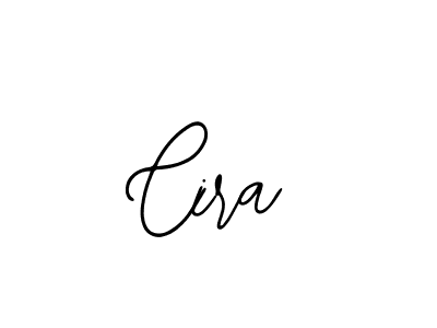 Use a signature maker to create a handwritten signature online. With this signature software, you can design (Bearetta-2O07w) your own signature for name Cira. Cira signature style 12 images and pictures png