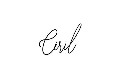 It looks lik you need a new signature style for name Ciril. Design unique handwritten (Bearetta-2O07w) signature with our free signature maker in just a few clicks. Ciril signature style 12 images and pictures png