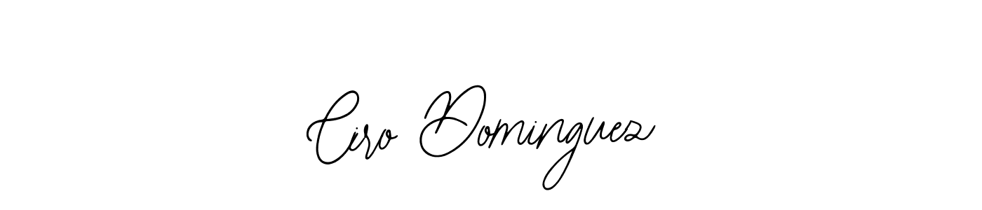 Make a short Ciro Dominguez signature style. Manage your documents anywhere anytime using Bearetta-2O07w. Create and add eSignatures, submit forms, share and send files easily. Ciro Dominguez signature style 12 images and pictures png