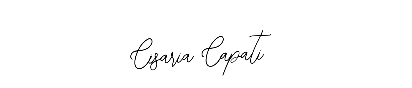 This is the best signature style for the Cisaria Capati name. Also you like these signature font (Bearetta-2O07w). Mix name signature. Cisaria Capati signature style 12 images and pictures png