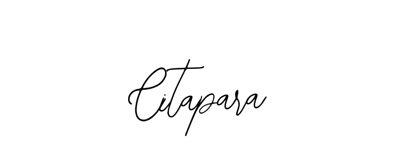 Also You can easily find your signature by using the search form. We will create Citapara name handwritten signature images for you free of cost using Bearetta-2O07w sign style. Citapara signature style 12 images and pictures png