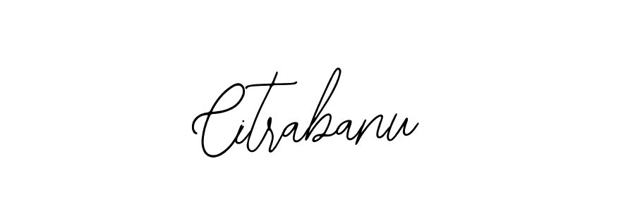 Bearetta-2O07w is a professional signature style that is perfect for those who want to add a touch of class to their signature. It is also a great choice for those who want to make their signature more unique. Get Citrabanu name to fancy signature for free. Citrabanu signature style 12 images and pictures png