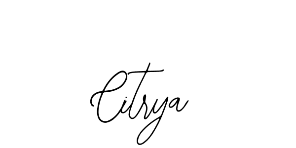 Use a signature maker to create a handwritten signature online. With this signature software, you can design (Bearetta-2O07w) your own signature for name Citrya. Citrya signature style 12 images and pictures png