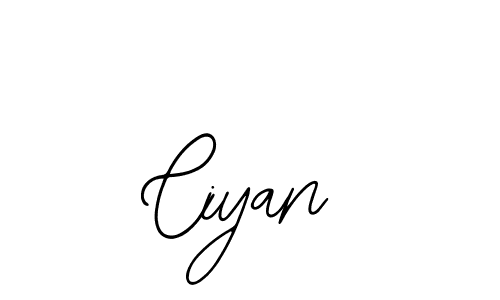 How to make Ciyan signature? Bearetta-2O07w is a professional autograph style. Create handwritten signature for Ciyan name. Ciyan signature style 12 images and pictures png