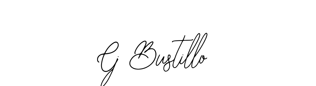 Use a signature maker to create a handwritten signature online. With this signature software, you can design (Bearetta-2O07w) your own signature for name Cj Bustillo. Cj Bustillo signature style 12 images and pictures png