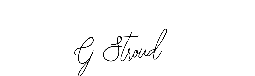 Design your own signature with our free online signature maker. With this signature software, you can create a handwritten (Bearetta-2O07w) signature for name Cj Stroud . Cj Stroud  signature style 12 images and pictures png
