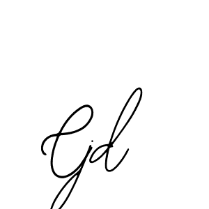 How to make Cjd signature? Bearetta-2O07w is a professional autograph style. Create handwritten signature for Cjd name. Cjd signature style 12 images and pictures png