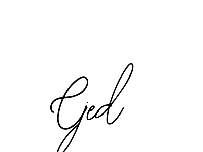 You should practise on your own different ways (Bearetta-2O07w) to write your name (Cjed) in signature. don't let someone else do it for you. Cjed signature style 12 images and pictures png