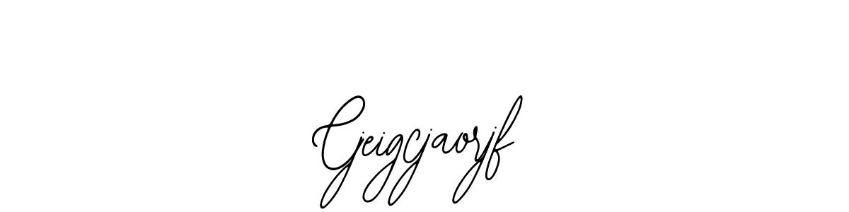 Create a beautiful signature design for name Cjeigcjaorjf. With this signature (Bearetta-2O07w) fonts, you can make a handwritten signature for free. Cjeigcjaorjf signature style 12 images and pictures png