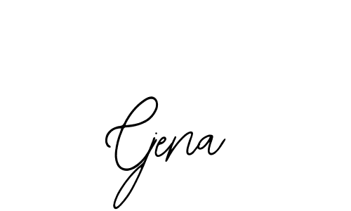 Cjena stylish signature style. Best Handwritten Sign (Bearetta-2O07w) for my name. Handwritten Signature Collection Ideas for my name Cjena. Cjena signature style 12 images and pictures png