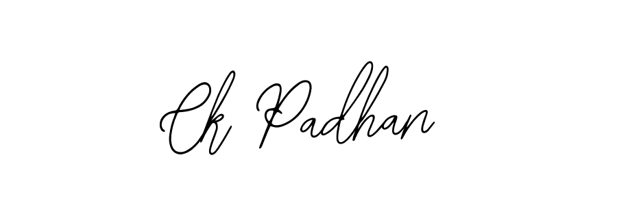 Ck Padhan stylish signature style. Best Handwritten Sign (Bearetta-2O07w) for my name. Handwritten Signature Collection Ideas for my name Ck Padhan. Ck Padhan signature style 12 images and pictures png