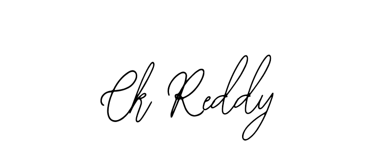 Similarly Bearetta-2O07w is the best handwritten signature design. Signature creator online .You can use it as an online autograph creator for name Ck Reddy. Ck Reddy signature style 12 images and pictures png