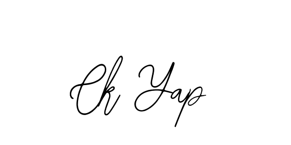 Ck Yap stylish signature style. Best Handwritten Sign (Bearetta-2O07w) for my name. Handwritten Signature Collection Ideas for my name Ck Yap. Ck Yap signature style 12 images and pictures png