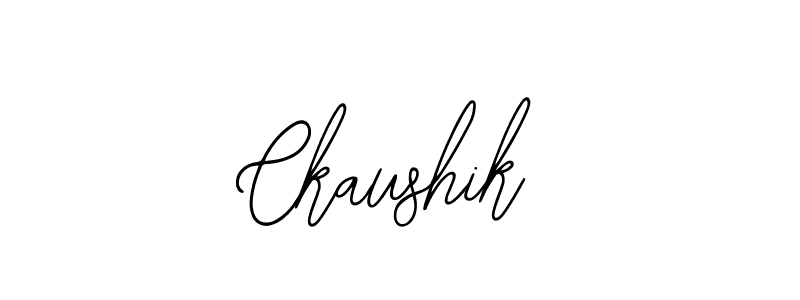 The best way (Bearetta-2O07w) to make a short signature is to pick only two or three words in your name. The name Ckaushik include a total of six letters. For converting this name. Ckaushik signature style 12 images and pictures png