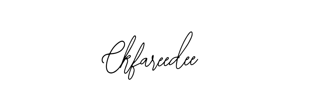 Create a beautiful signature design for name Ckfareedee. With this signature (Bearetta-2O07w) fonts, you can make a handwritten signature for free. Ckfareedee signature style 12 images and pictures png