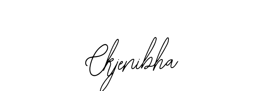 Similarly Bearetta-2O07w is the best handwritten signature design. Signature creator online .You can use it as an online autograph creator for name Ckjenibha. Ckjenibha signature style 12 images and pictures png