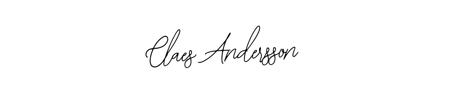 You should practise on your own different ways (Bearetta-2O07w) to write your name (Claes Andersson) in signature. don't let someone else do it for you. Claes Andersson signature style 12 images and pictures png
