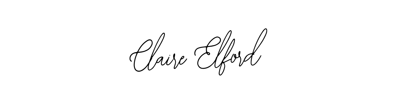 You should practise on your own different ways (Bearetta-2O07w) to write your name (Claire Elford) in signature. don't let someone else do it for you. Claire Elford signature style 12 images and pictures png