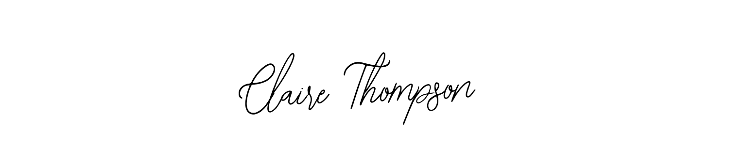 Once you've used our free online signature maker to create your best signature Bearetta-2O07w style, it's time to enjoy all of the benefits that Claire Thompson name signing documents. Claire Thompson signature style 12 images and pictures png