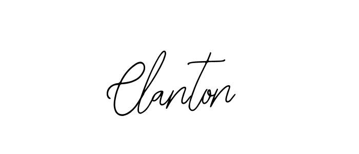 Clanton stylish signature style. Best Handwritten Sign (Bearetta-2O07w) for my name. Handwritten Signature Collection Ideas for my name Clanton. Clanton signature style 12 images and pictures png