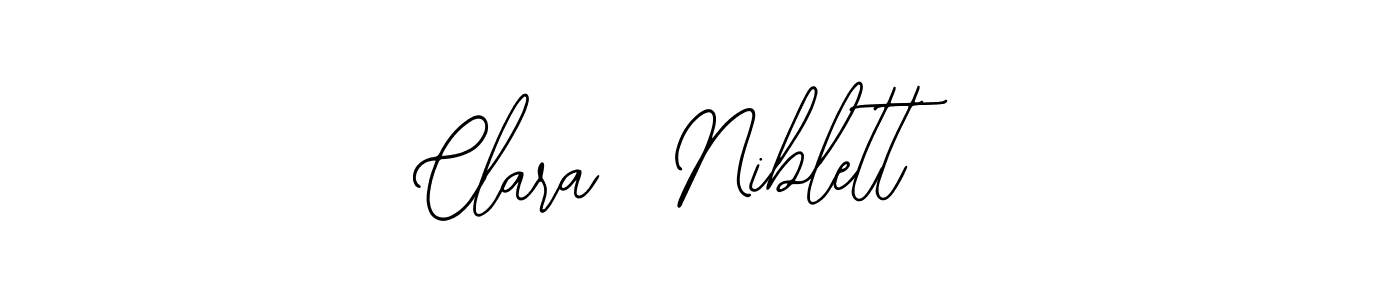 Create a beautiful signature design for name Clara  Niblett. With this signature (Bearetta-2O07w) fonts, you can make a handwritten signature for free. Clara  Niblett signature style 12 images and pictures png