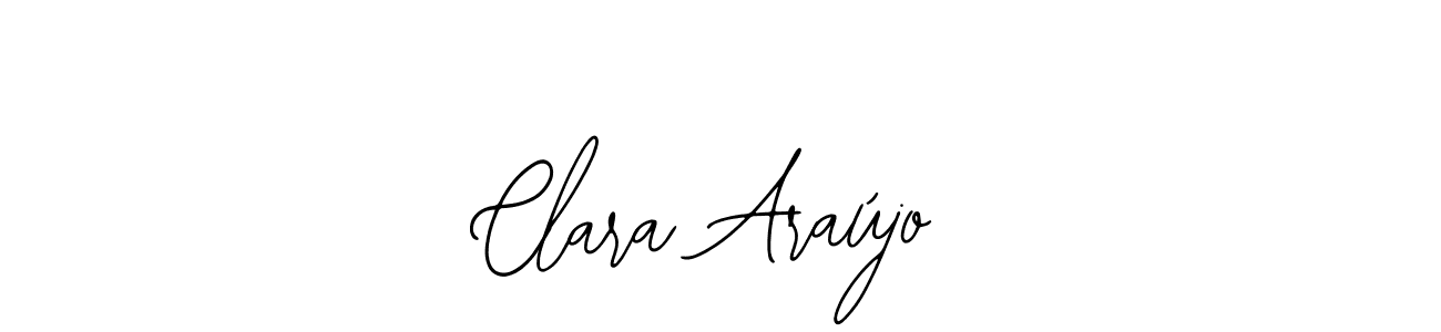 Similarly Bearetta-2O07w is the best handwritten signature design. Signature creator online .You can use it as an online autograph creator for name Clara Araújo. Clara Araújo signature style 12 images and pictures png
