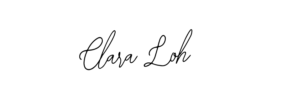 The best way (Bearetta-2O07w) to make a short signature is to pick only two or three words in your name. The name Clara Loh include a total of six letters. For converting this name. Clara Loh signature style 12 images and pictures png