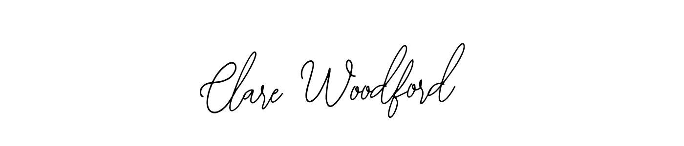 Design your own signature with our free online signature maker. With this signature software, you can create a handwritten (Bearetta-2O07w) signature for name Clare Woodford. Clare Woodford signature style 12 images and pictures png