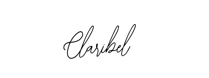 How to make Claribel name signature. Use Bearetta-2O07w style for creating short signs online. This is the latest handwritten sign. Claribel signature style 12 images and pictures png