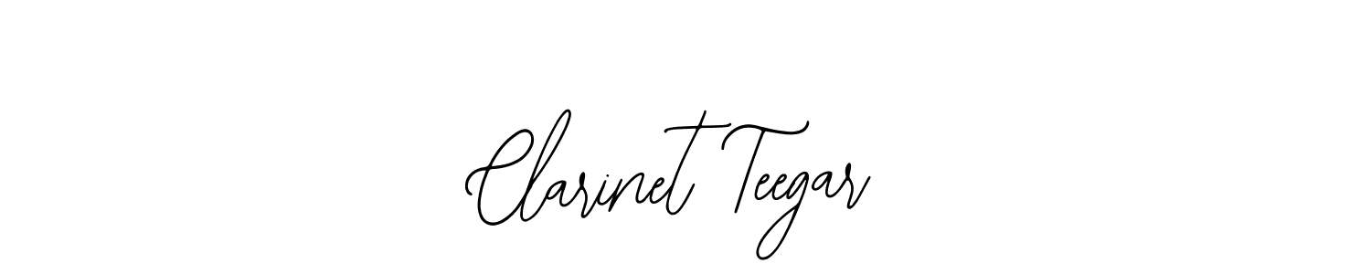 Best and Professional Signature Style for Clarinet Teegar. Bearetta-2O07w Best Signature Style Collection. Clarinet Teegar signature style 12 images and pictures png