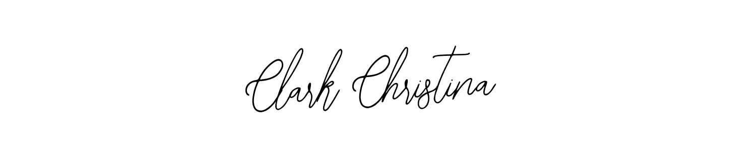 Also You can easily find your signature by using the search form. We will create Clark Christina name handwritten signature images for you free of cost using Bearetta-2O07w sign style. Clark Christina signature style 12 images and pictures png