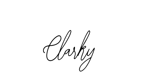 Create a beautiful signature design for name Clarky. With this signature (Bearetta-2O07w) fonts, you can make a handwritten signature for free. Clarky signature style 12 images and pictures png