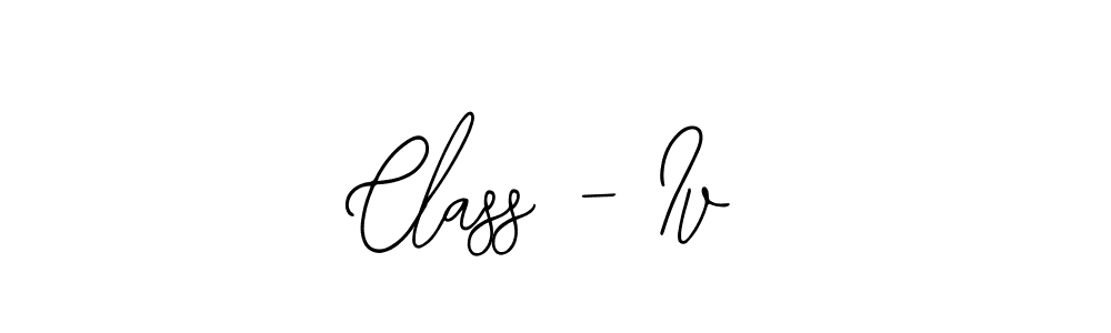 How to make Class - Iv signature? Bearetta-2O07w is a professional autograph style. Create handwritten signature for Class - Iv name. Class - Iv signature style 12 images and pictures png