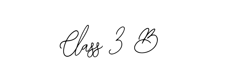 if you are searching for the best signature style for your name Class 3 B. so please give up your signature search. here we have designed multiple signature styles  using Bearetta-2O07w. Class 3 B signature style 12 images and pictures png